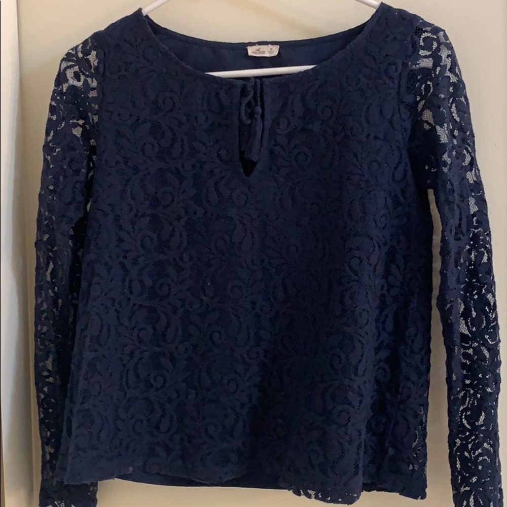 Long Sleeve Lace Top